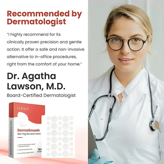 DermaSmooth Skin Tag Remover Patch – Fast, Safe, And Painless Skin Tag And Mole Removal Solution With No Scarring Or Pigmentation